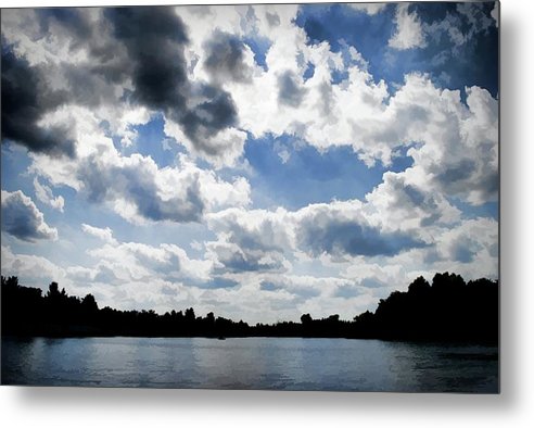 Wisconsin Lake Landscape - Metal Print