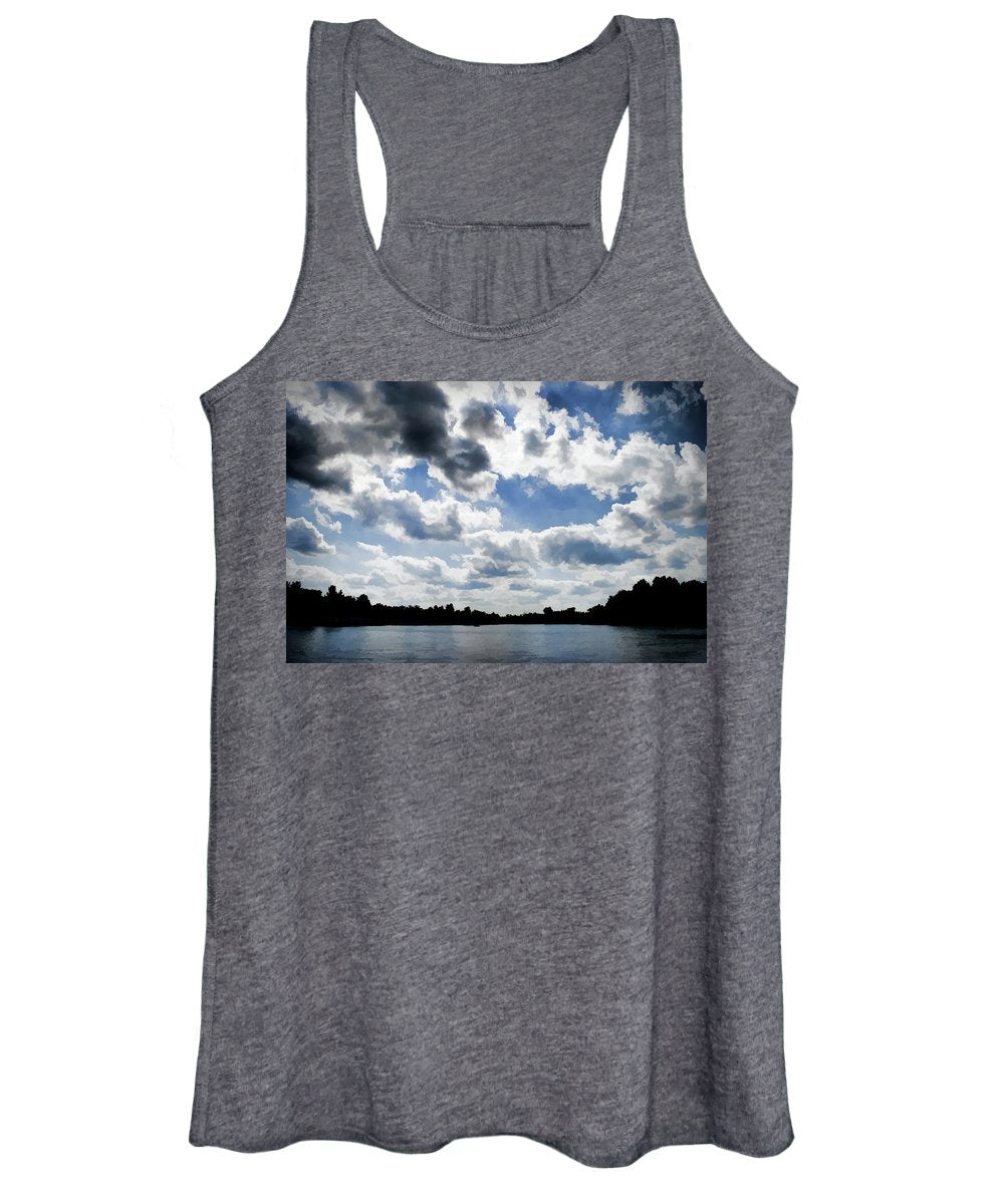 Wisconsin Lake Landscape - Women's Tank Top