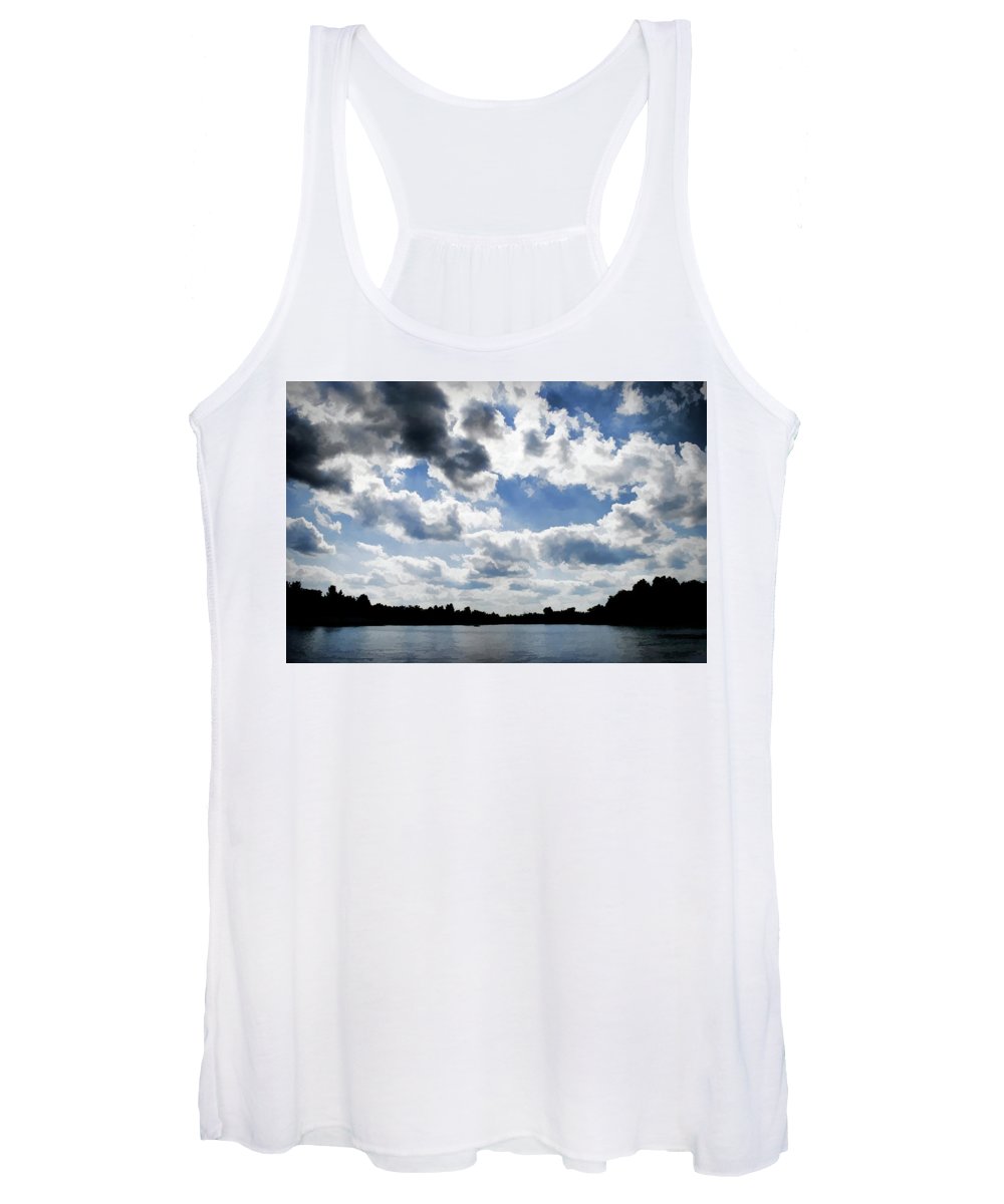 Wisconsin Lake Landscape - Women's Tank Top