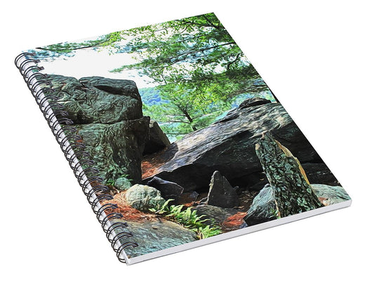 Wisconsin lake Parkland - Spiral Notebook