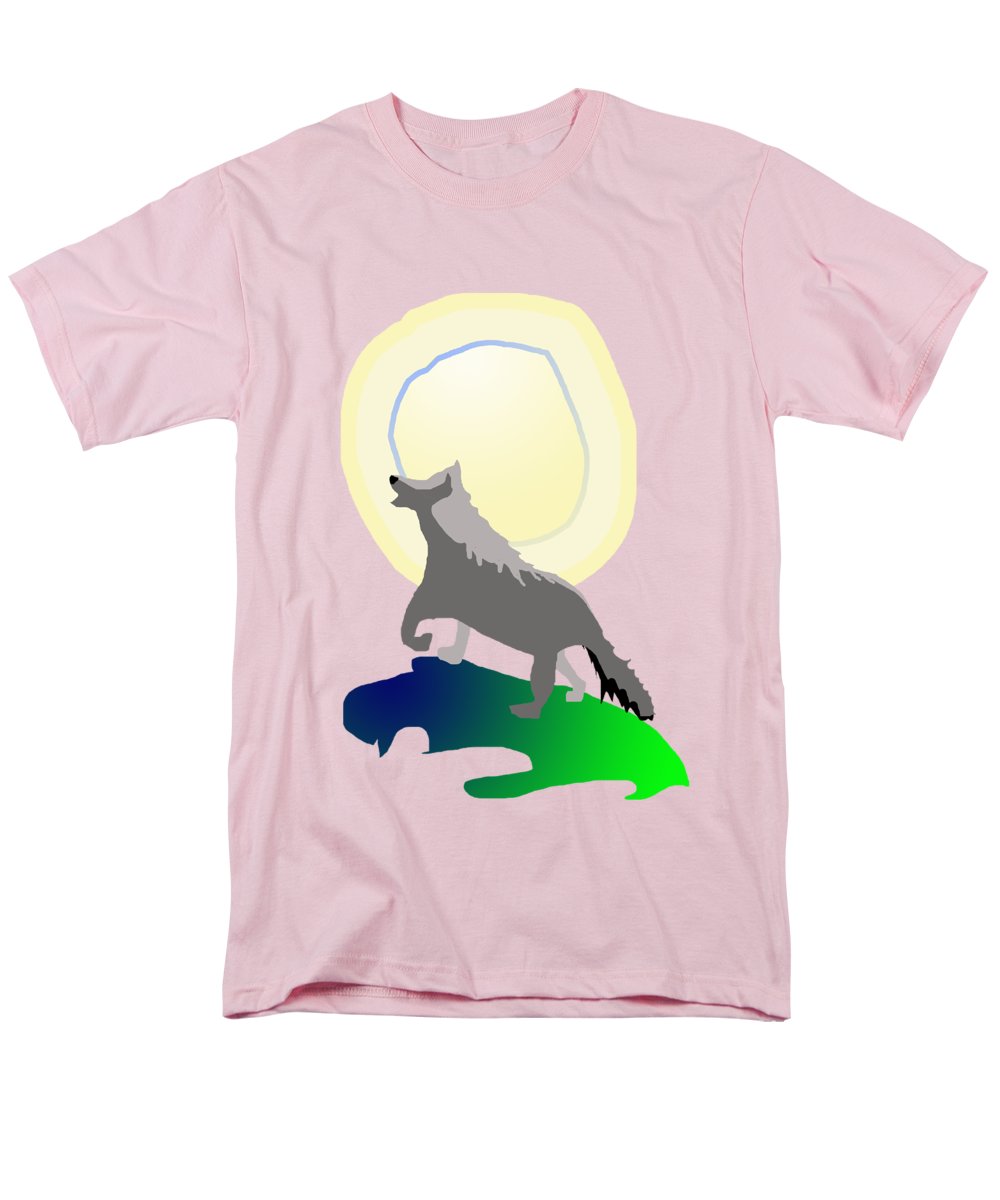 Wolf Moon - Men's T-Shirt (Regular Fit)