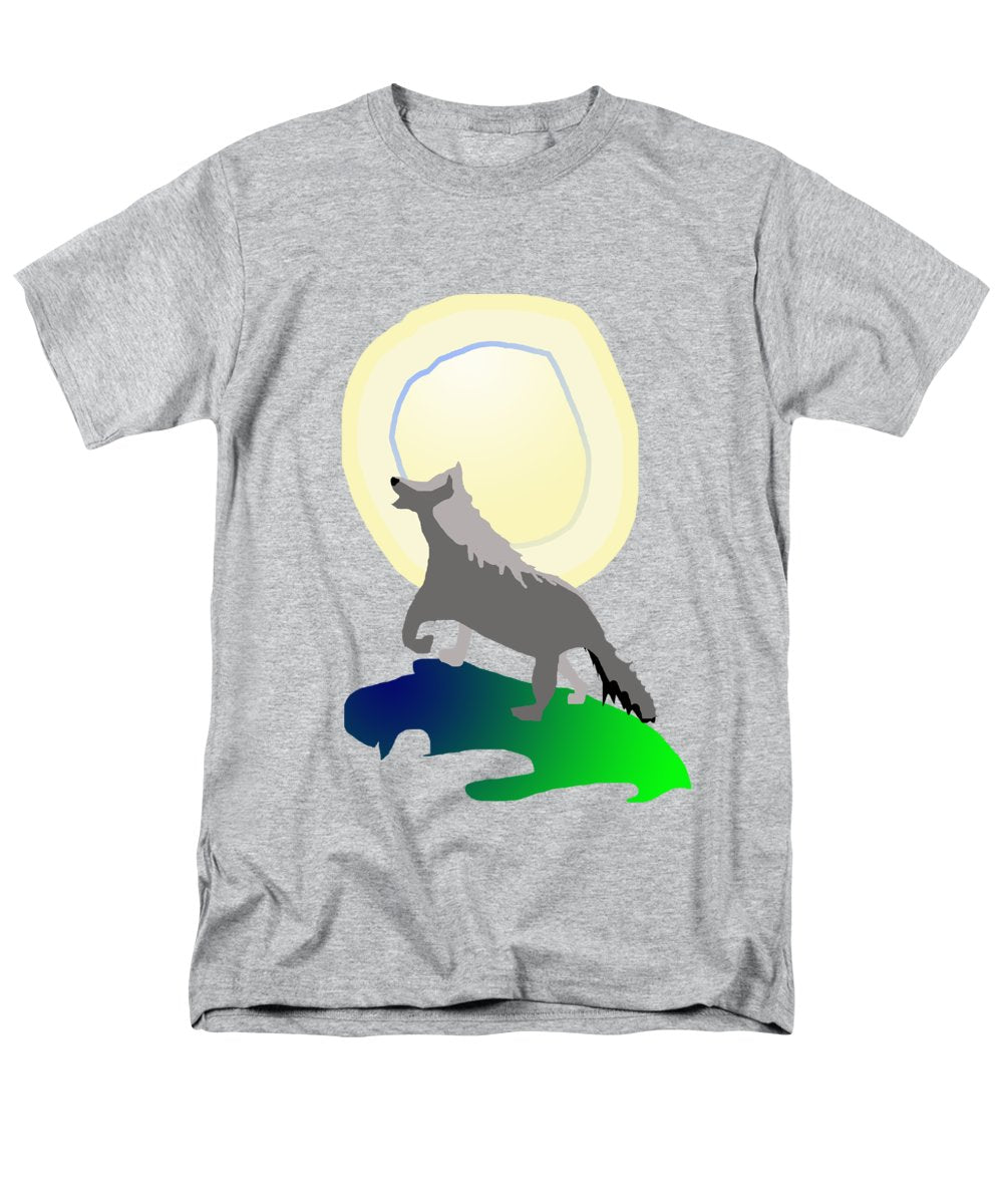 Wolf Moon - Men's T-Shirt (Regular Fit)