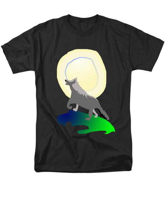 Wolf Moon - Men's T-Shirt  (Regular Fit)