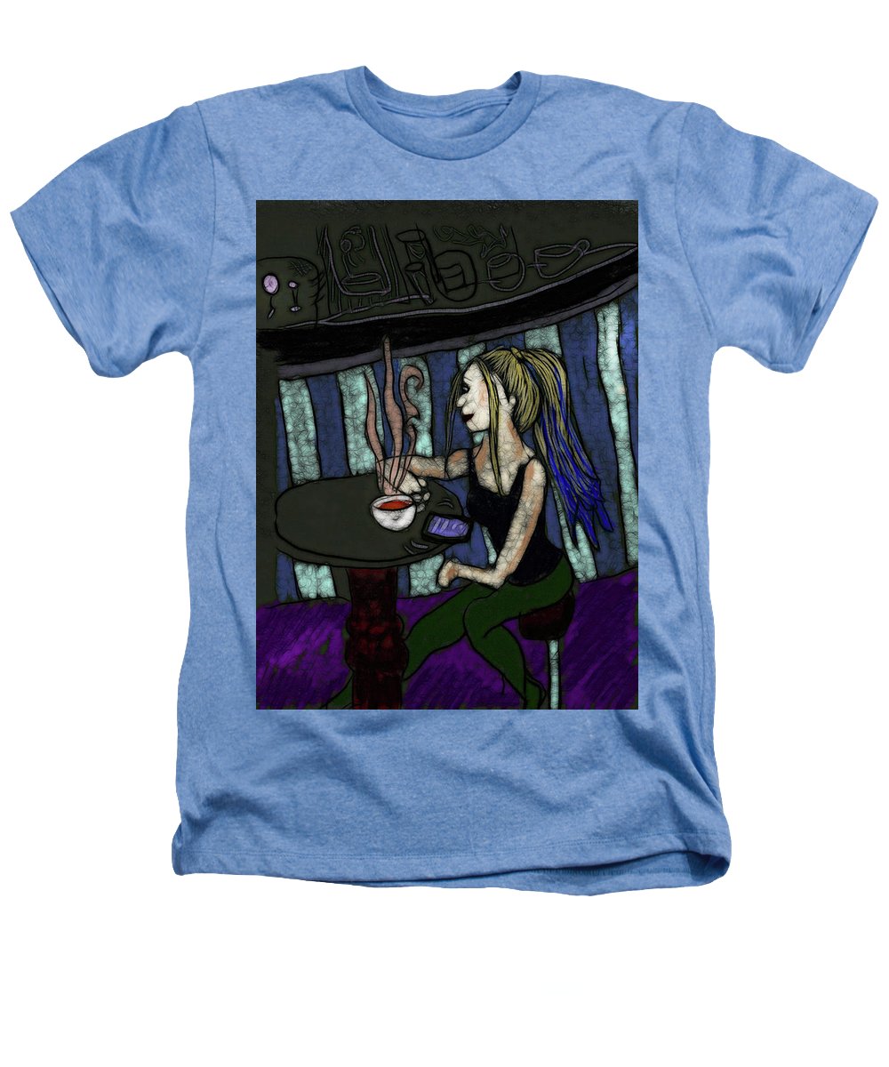 Woman In a Cafe - Heathers T-Shirt