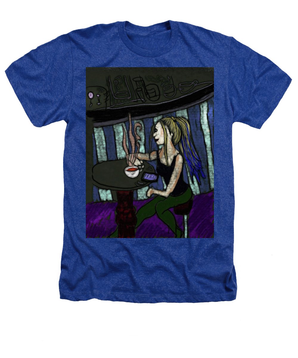 Woman In a Cafe - Heathers T-Shirt