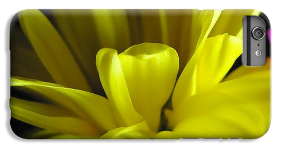 Yellow Daisy All Wild In The Morning - Phone Case