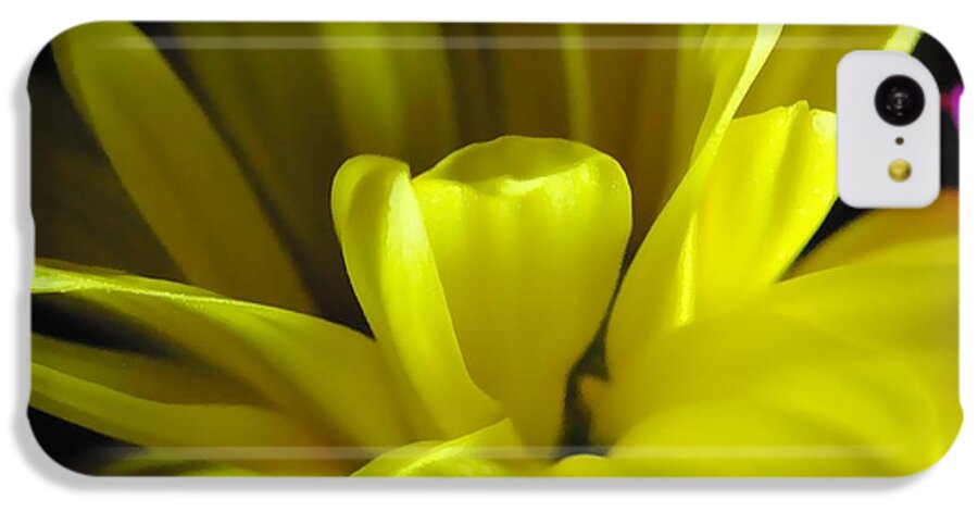 Yellow Daisy All Wild In The Morning - Phone Case