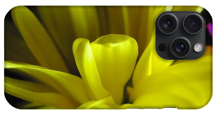 Yellow Daisy All Wild In The Morning - Phone Case