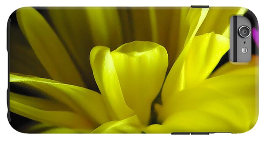 Yellow Daisy All Wild In The Morning - Phone Case