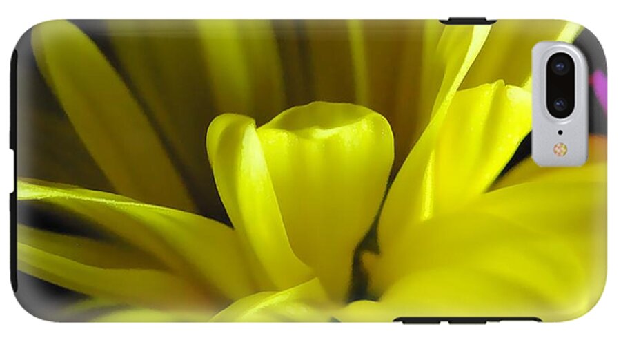 Yellow Daisy All Wild In The Morning - Phone Case