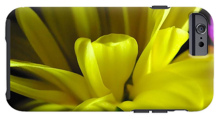 Yellow Daisy All Wild In The Morning - Phone Case