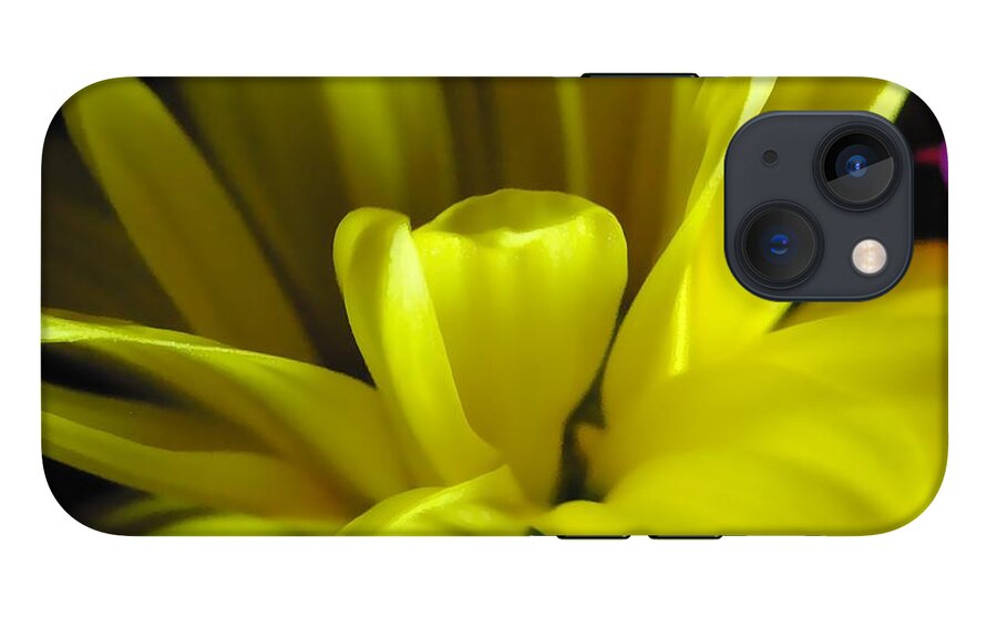 Yellow Daisy All Wild In The Morning - Phone Case
