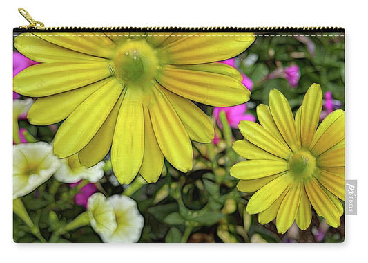Yellow Daisy Garden - Carry-All Pouch