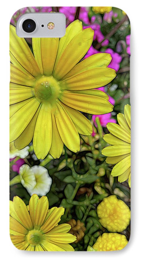 Yellow Daisy Garden - Phone Case