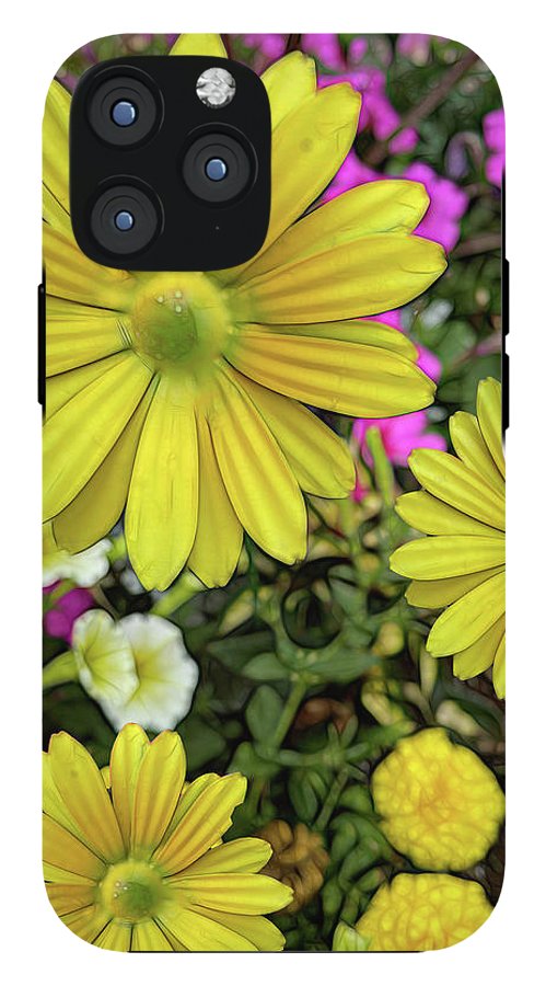 Yellow Daisy Garden - Phone Case