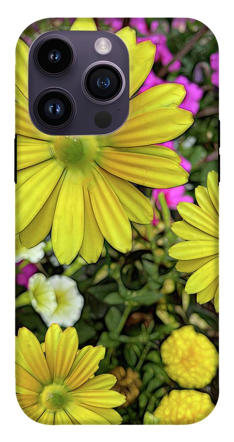Yellow Daisy Garden - Phone Case