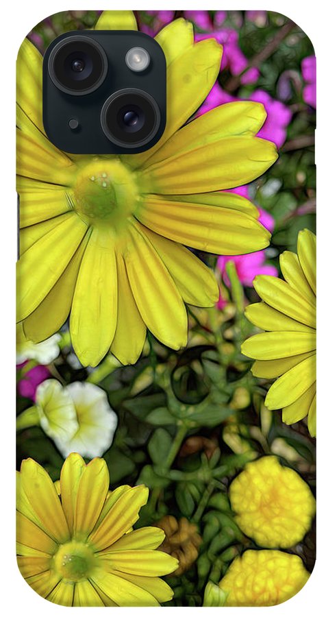 Yellow Daisy Garden - Phone Case