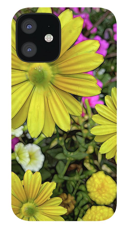 Yellow Daisy Garden - Phone Case