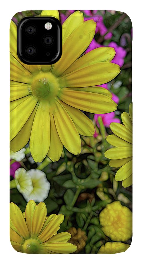 Yellow Daisy Garden - Phone Case