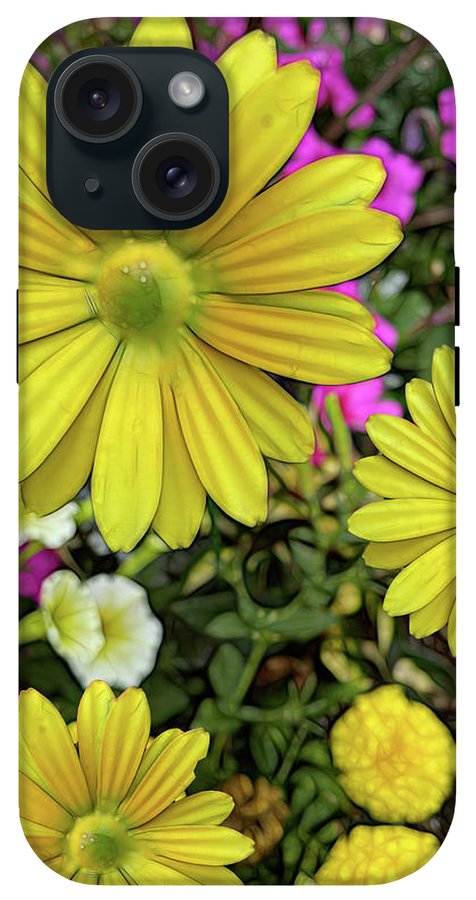 Yellow Daisy Garden - Phone Case