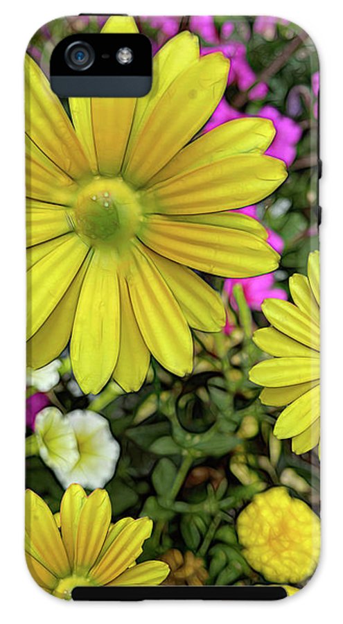 Yellow Daisy Garden - Phone Case
