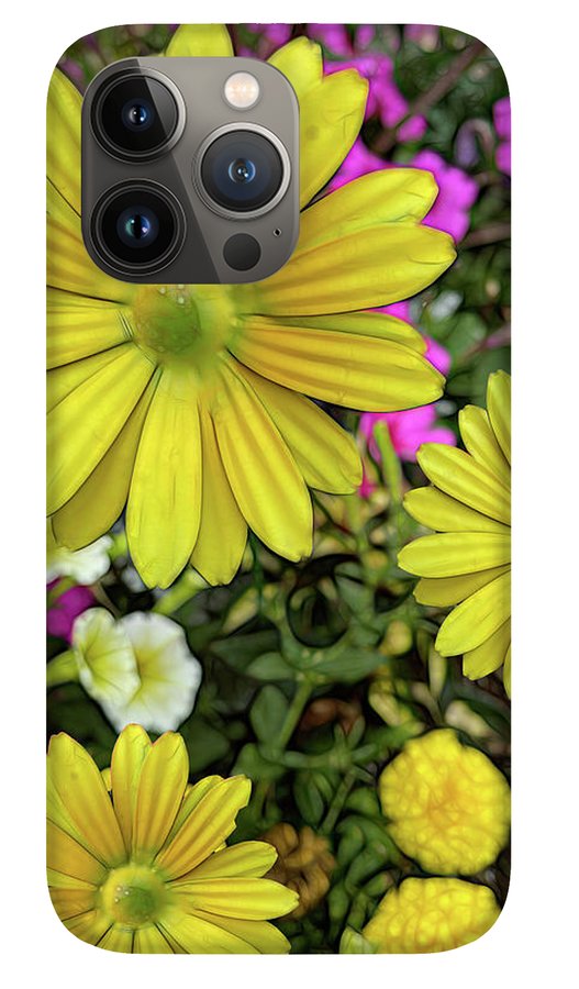 Yellow Daisy Garden - Phone Case