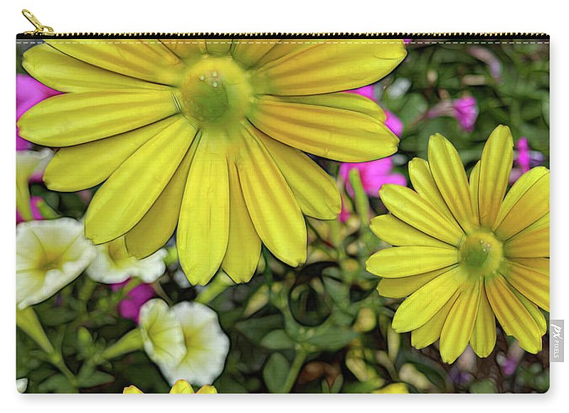 Yellow Daisy Garden - Carry-All Pouch