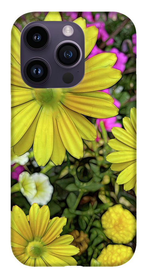 Yellow Daisy Garden - Phone Case