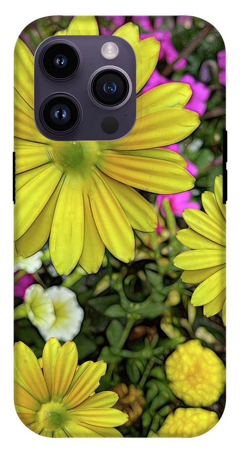 Yellow Daisy Garden - Phone Case