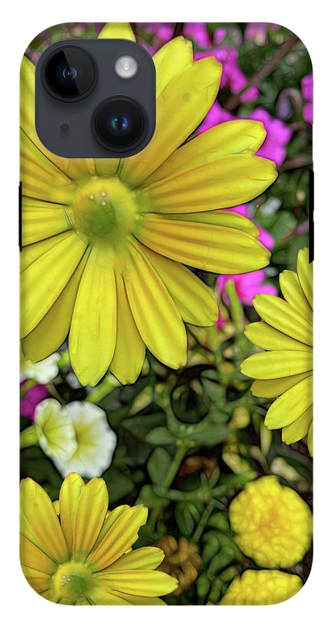 Yellow Daisy Garden - Phone Case