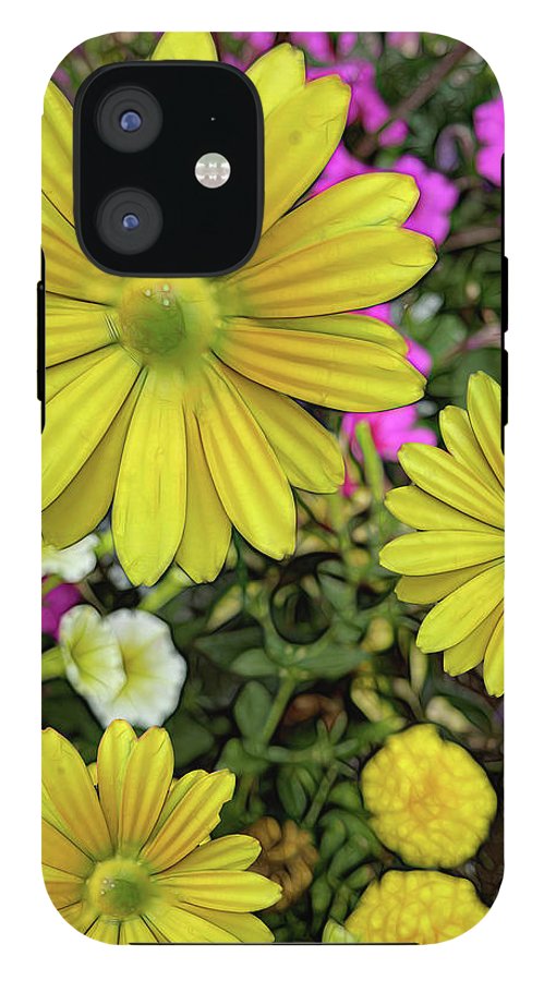 Yellow Daisy Garden - Phone Case