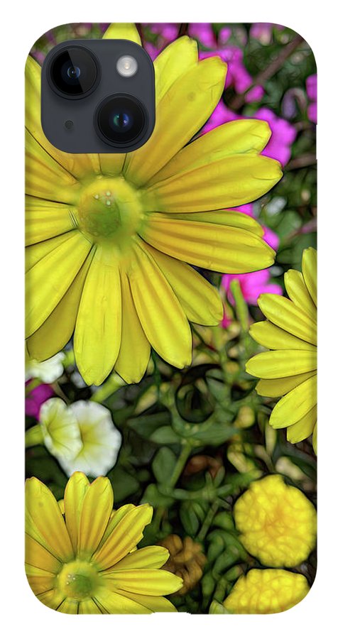 Yellow Daisy Garden - Phone Case