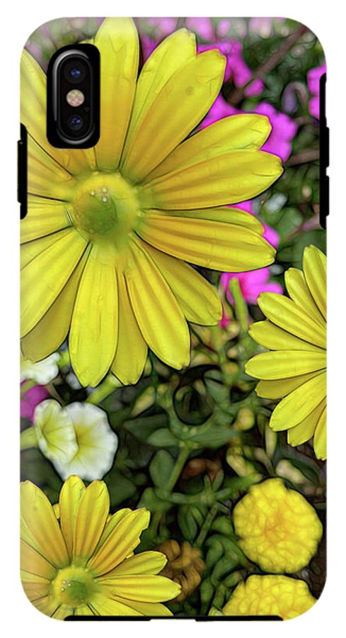 Yellow Daisy Garden - Phone Case