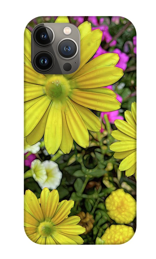 Yellow Daisy Garden - Phone Case