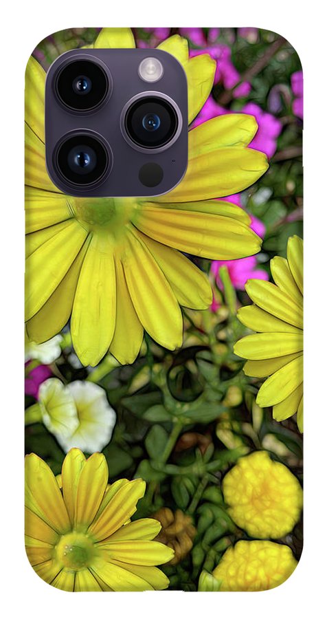 Yellow Daisy Garden - Phone Case