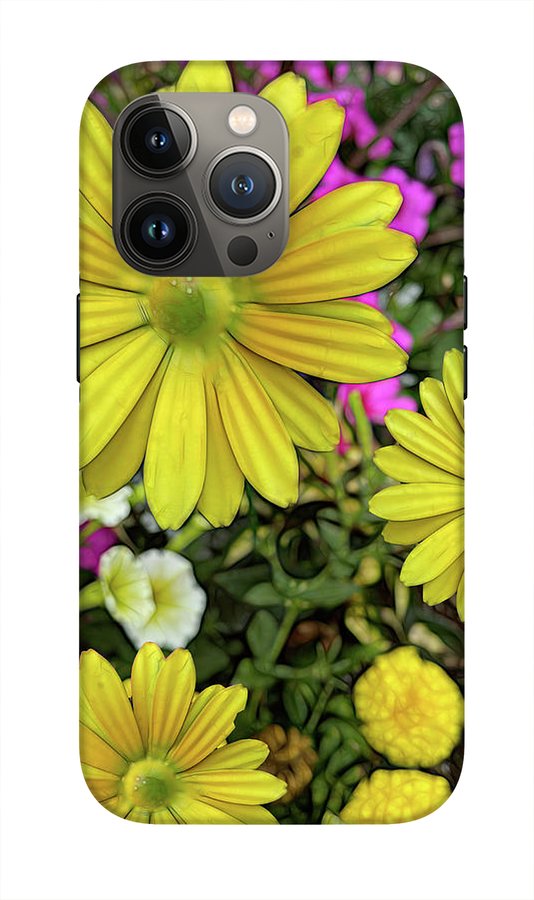Yellow Daisy Garden - Phone Case