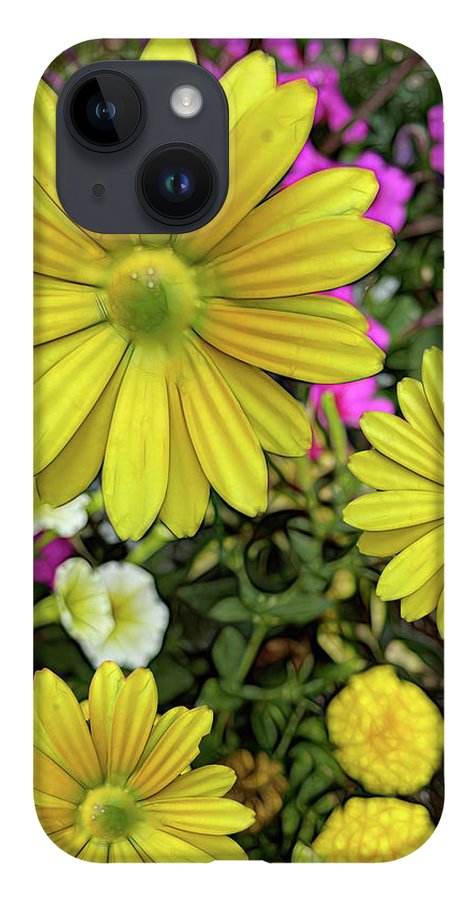 Yellow Daisy Garden - Phone Case