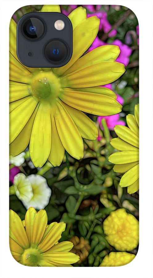 Yellow Daisy Garden - Phone Case