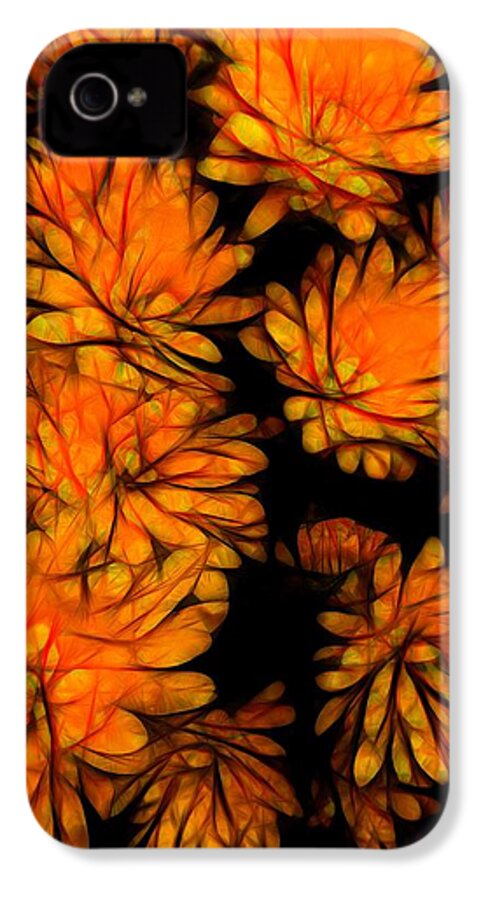 Yellow Flower Abstract - Phone Case