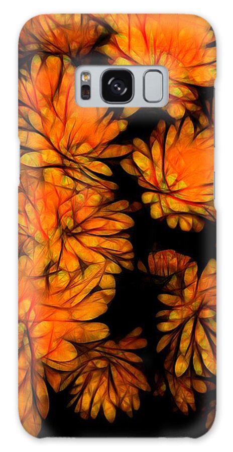 Yellow Flower Abstract - Phone Case
