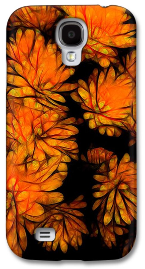Yellow Flower Abstract - Phone Case