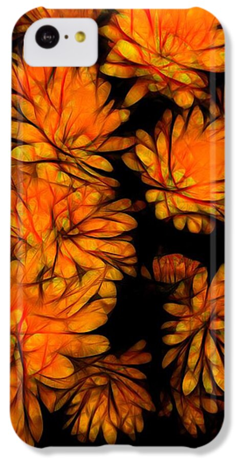 Yellow Flower Abstract - Phone Case