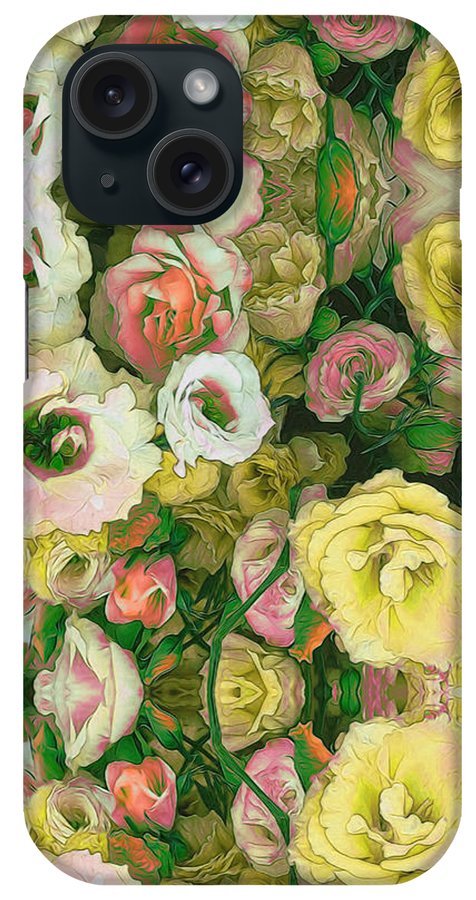 Yellow Flower Kaleidoscope - Phone Case