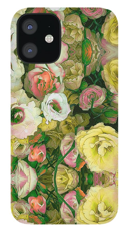 Yellow Flower Kaleidoscope - Phone Case