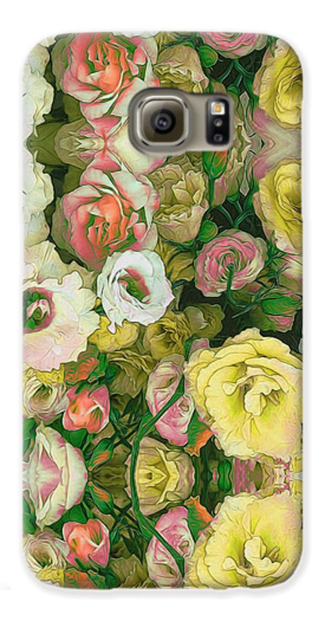 Yellow Flower Kaleidoscope - Phone Case