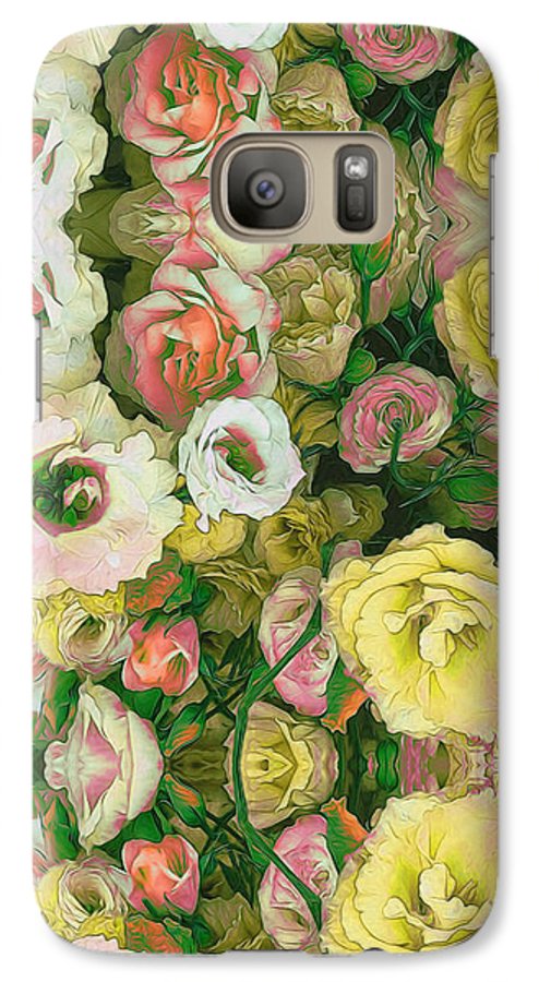 Yellow Flower Kaleidoscope - Phone Case