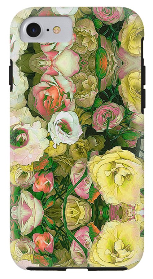Yellow Flower Kaleidoscope - Phone Case