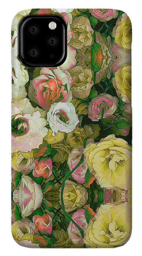 Yellow Flower Kaleidoscope - Phone Case