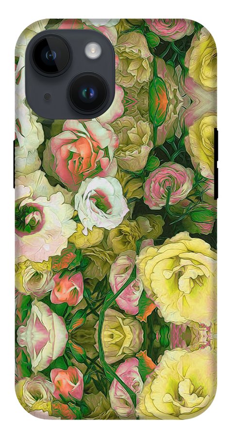 Yellow Flower Kaleidoscope - Phone Case
