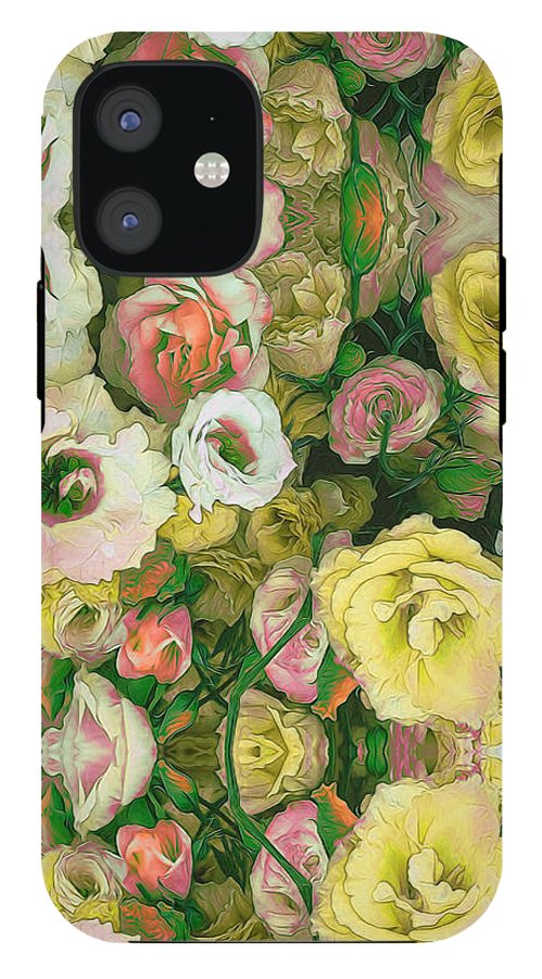 Yellow Flower Kaleidoscope - Phone Case